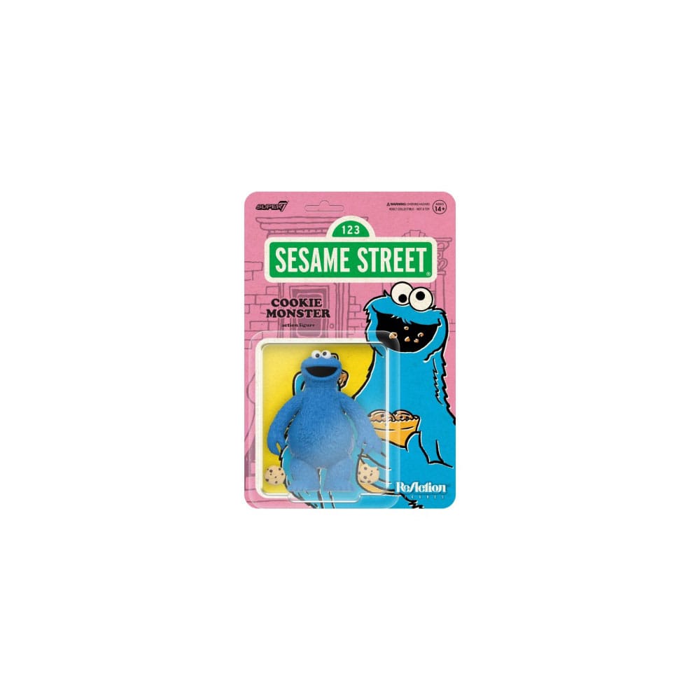 Sesame Street ReAction Action Figure Cookie Monster