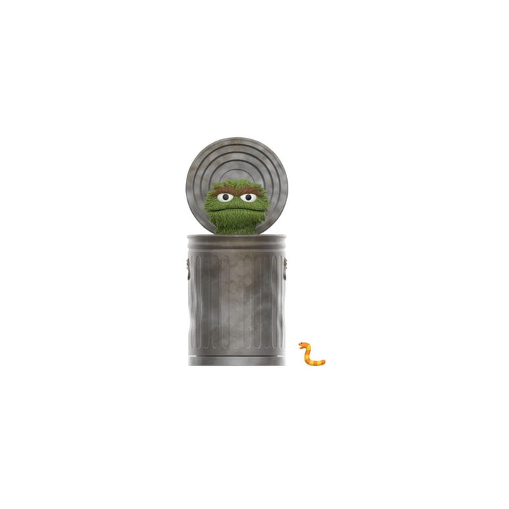 Sesame Street ReAction Action Figure Oscar the Grouch