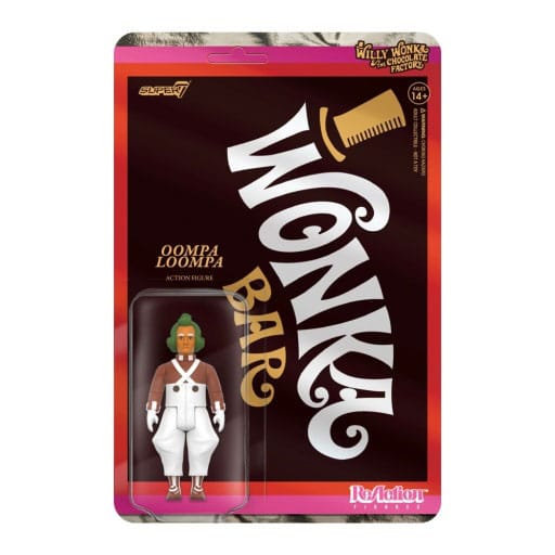 Willy Wonka and the Chocolate Factory (1971) ReAction Action Figure Oompa Loompa