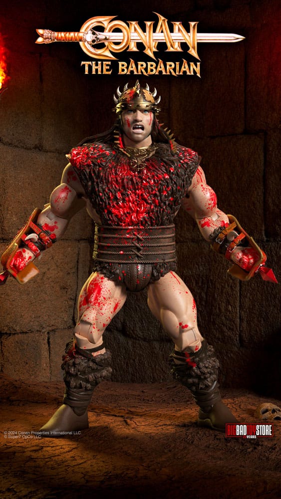 Conan the Barbarian Ultimates 7" Action Figure Conan Blood Soaked Pit Fighter