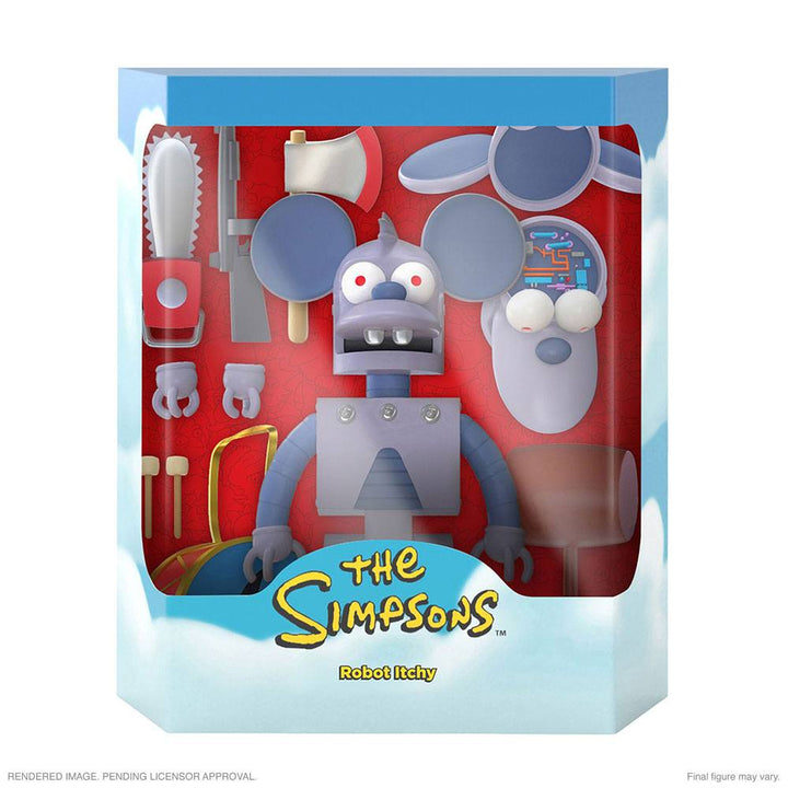 The Simpsons ULTIMATES! Robot Itchy Action Figure