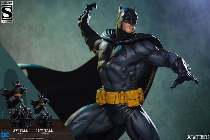 DC Comics Batman (Black and Gray) 1/4 Scale Limited Edition Maquette