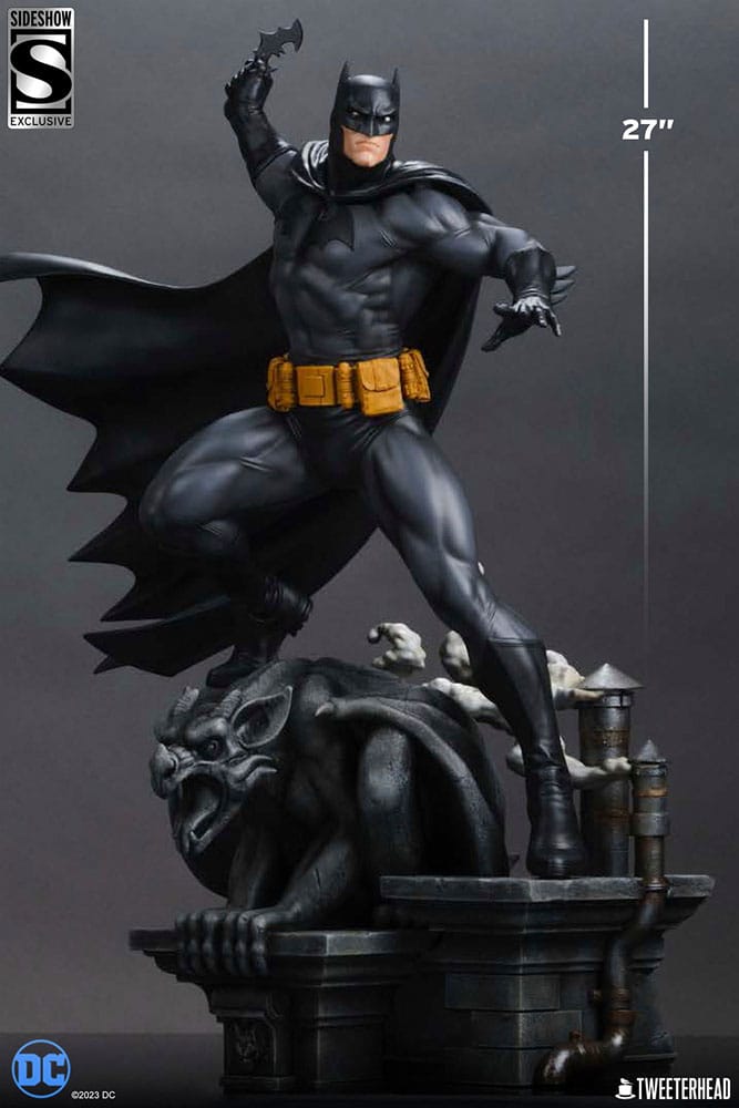 DC Comics Batman (Black and Gray) 1/4 Scale Limited Edition Maquette