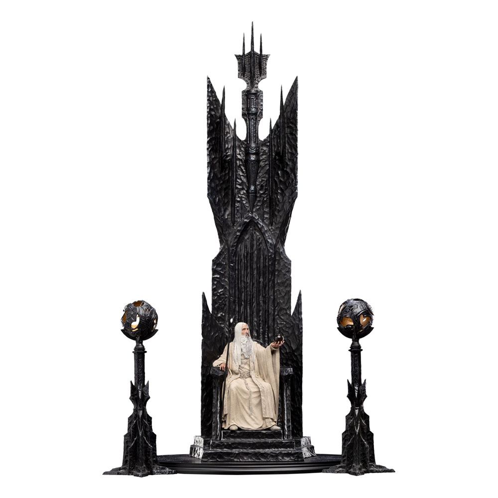 Weta Workshop The Lord of the Rings Saruman The White on Throne 1/6 Scale Limited Edition Statue