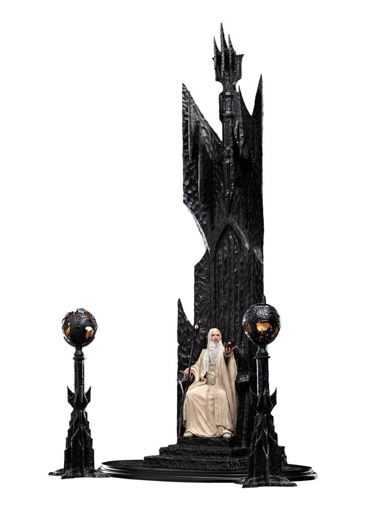 Weta Workshop The Lord of the Rings Saruman The White on Throne 1/6 Scale Limited Edition Statue