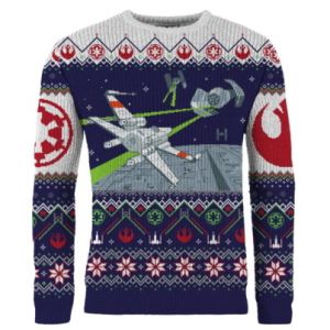 Official Star Wars X-Wing vs TIE Fighter Christmas Jumper