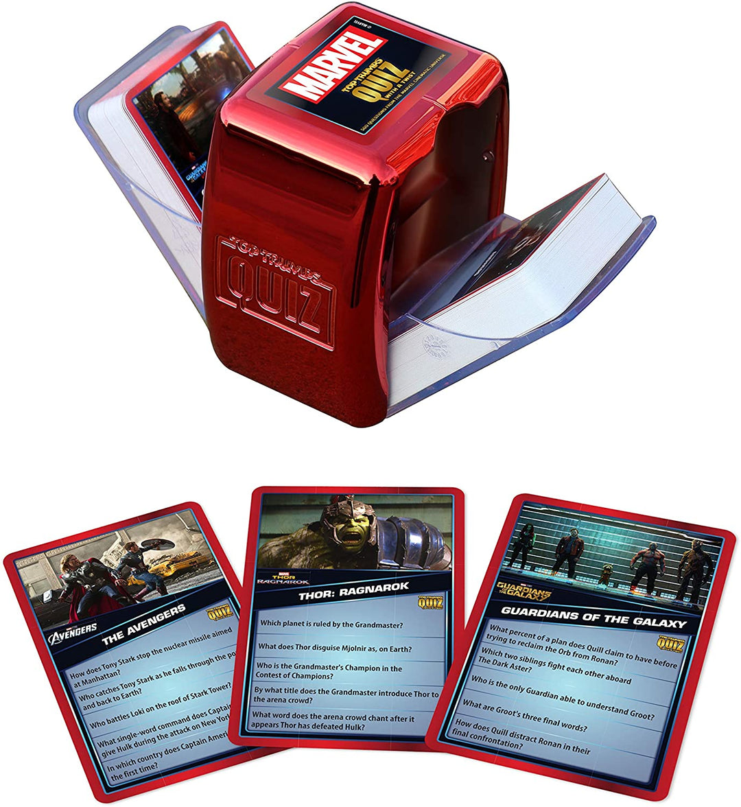 Top Trumps Quiz Marvel Cinematic Universe Card Game