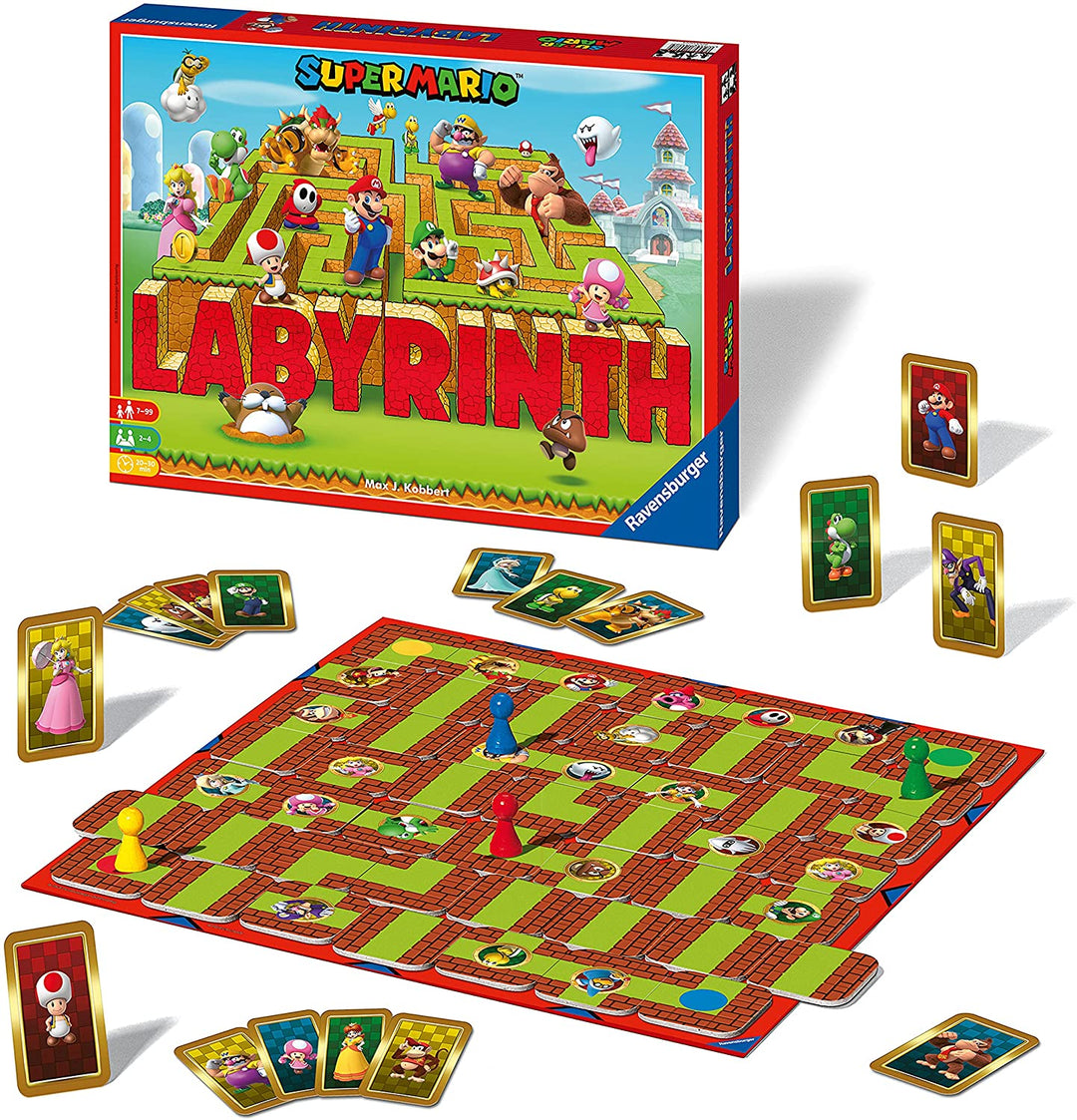 Super Mario Labyrinth Board Game