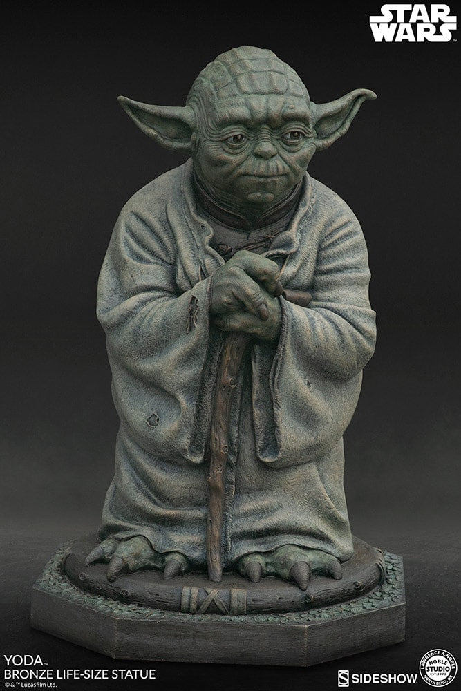 Sideshow Star Wars Life-Size Bronze Yoda Statue