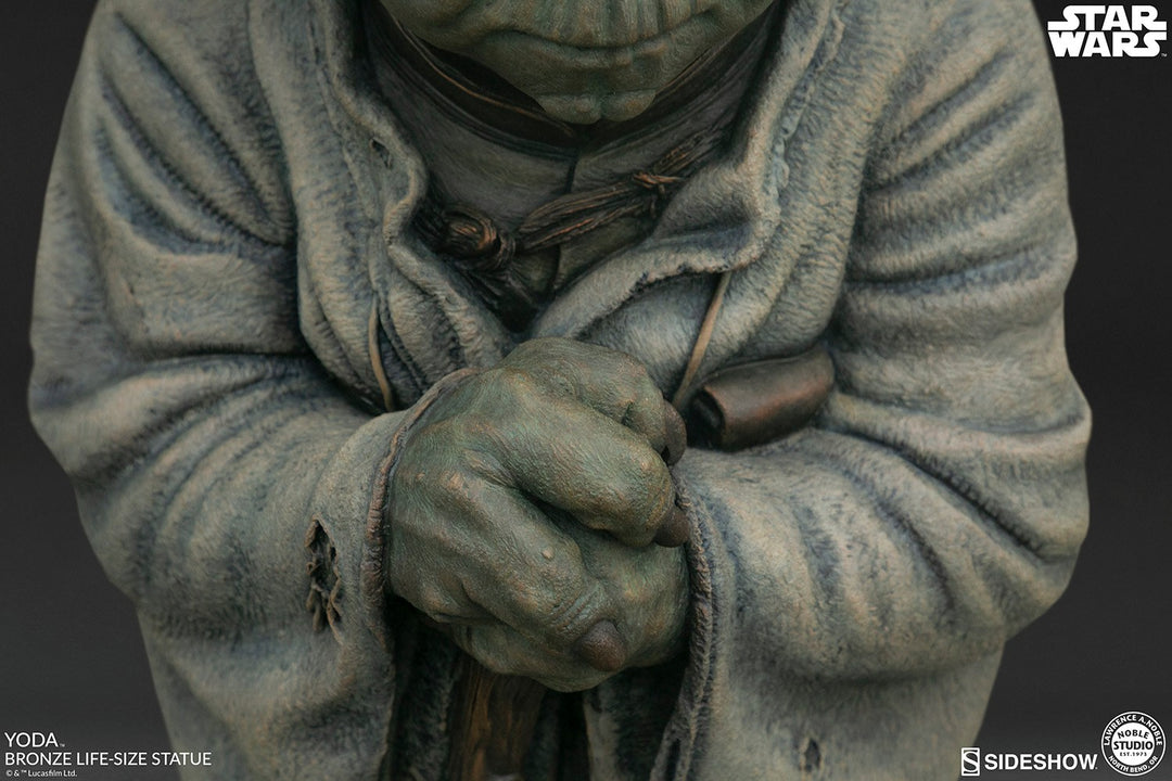 Sideshow Star Wars Life-Size Bronze Yoda Statue