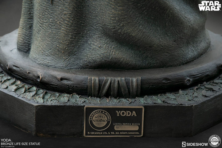 Sideshow Star Wars Life-Size Bronze Yoda Statue