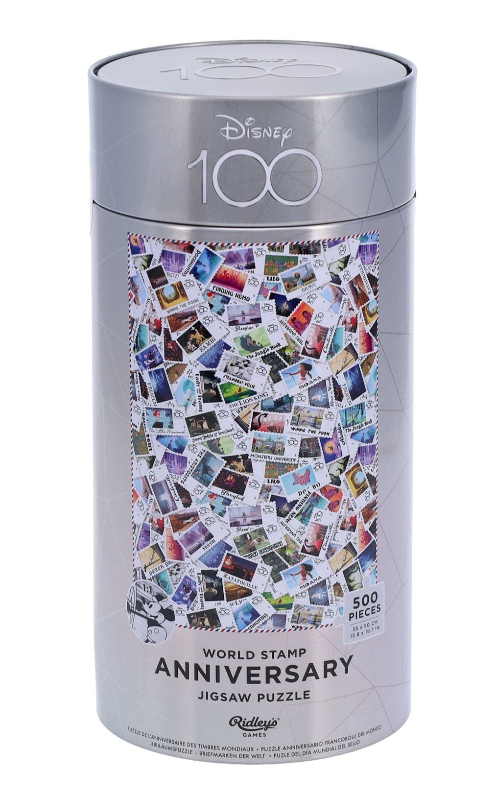 Disney 100 World Stamp Anniversary Jigsaw Puzzle