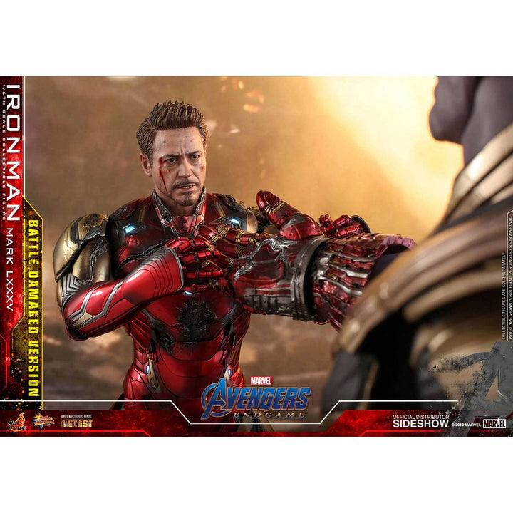 Hot Toys Avengers Endgame Iron Man Mark LXXXV (Battle Damaged Ver.) 1/6th Scale Figure