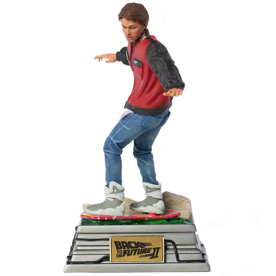 Iron Studios Back to the Future 1/10 Art Scale Statue Marty McFly on Hoverboard