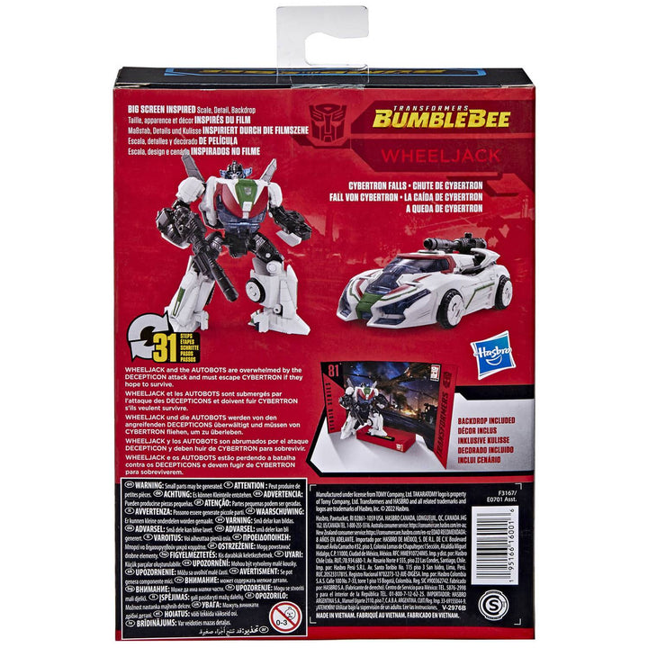 Hasbro Transformers Studio Series 81 Deluxe Transformers: Bumblebee Wheeljack Action Figure