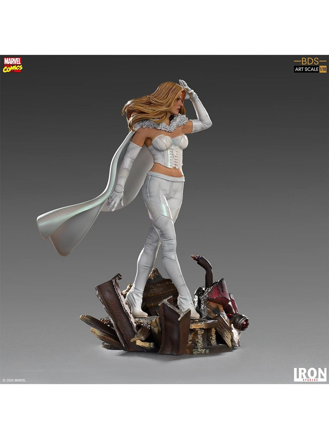 Iron Studios Marvel Comics BDS Art Scale Statue 1/10 Emma Frost