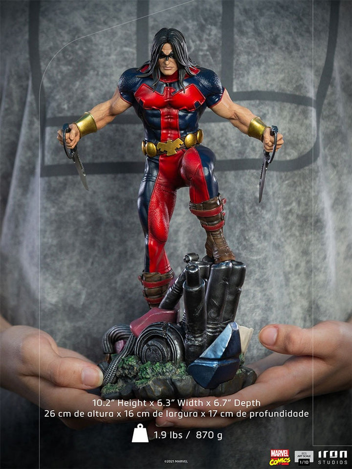Iron Studios X-Men Battle Diorama 1/10 Art Scale Limited Edition Warpath Statue