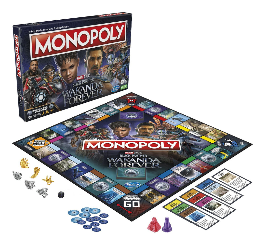 Black Panther Wakanda Forever Monopoly