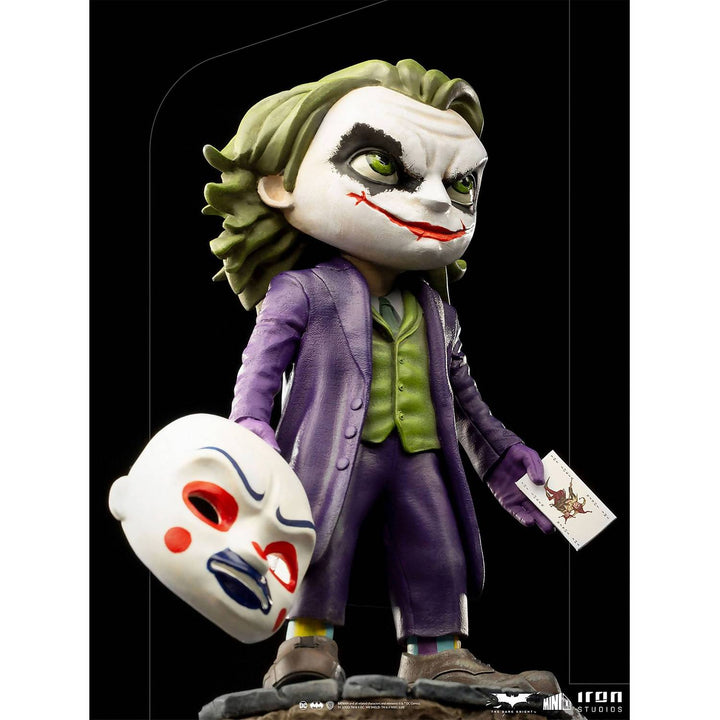 Iron Studios The Dark Knight The Joker  DC Comics Mini Co. Deluxe PVC Figure