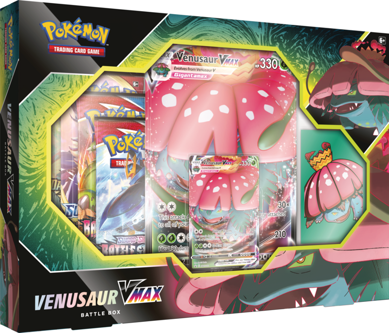 Pokemon Trading Card Game Venusaur VMAX Battle Box Collection