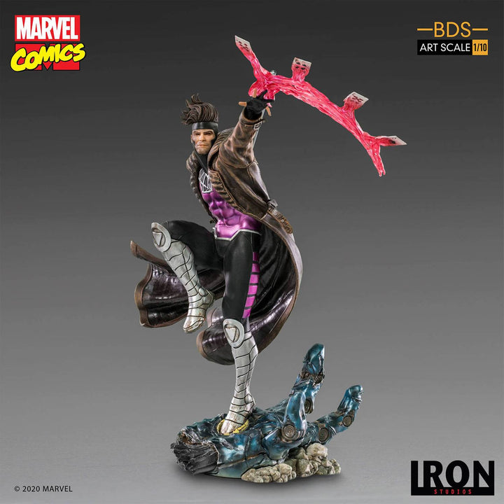 Iron Studios Marvel Comics BDS Art Scale Statue 1-10 Gambit 26 cm
