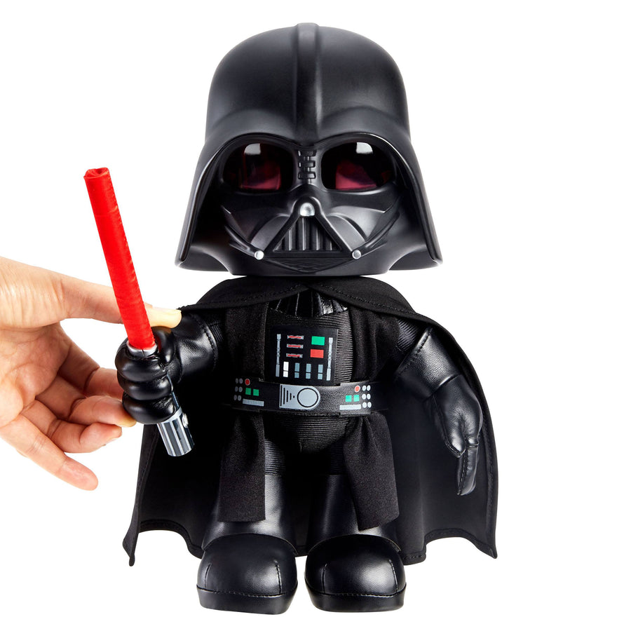 Star Wars Obi-Wan Kenobi Series Darth Vader Lights & Sounds Plush Figure - Infinity Collectables 