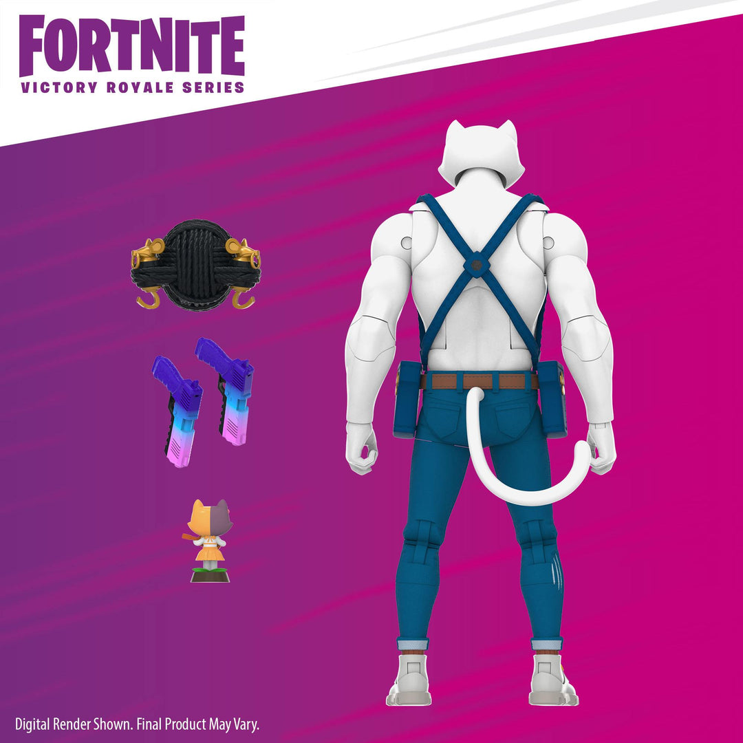 Fortnite Victory Royale Series Meowscles (Ghost) Collectible Action Figure