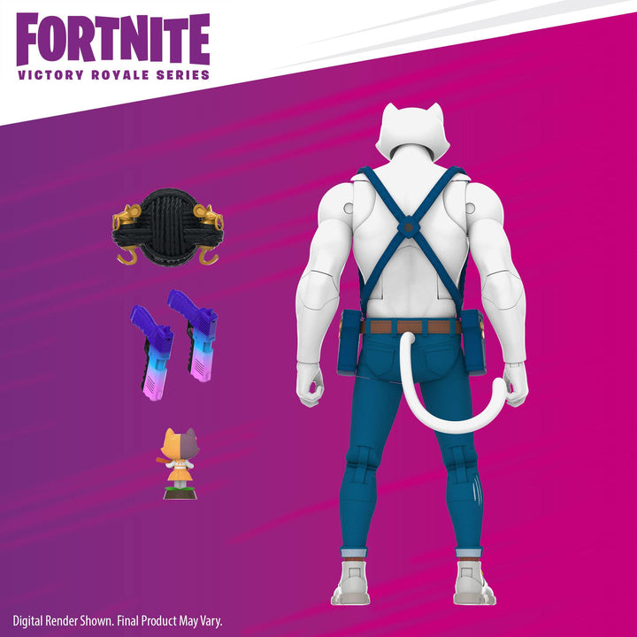 Fortnite Victory Royale Series Meowscles (Ghost) Collectible Action Figure