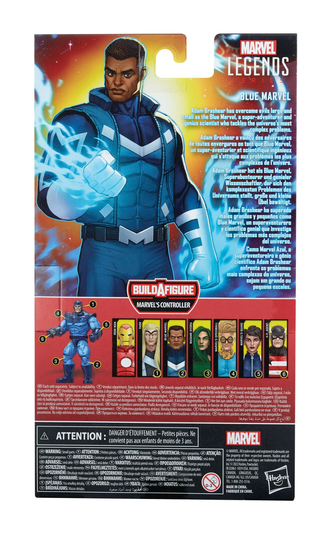 Marvel Legends Blue Marvel Ultimates (Controller BAF)