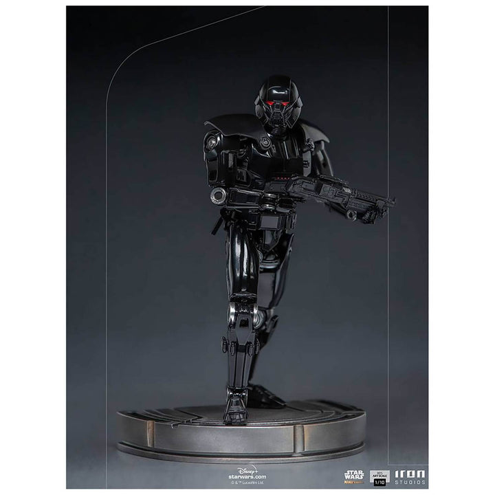 Iron Studios Star Wars The Mandalorian Art Scale Statue 1/10 Dark Trooper