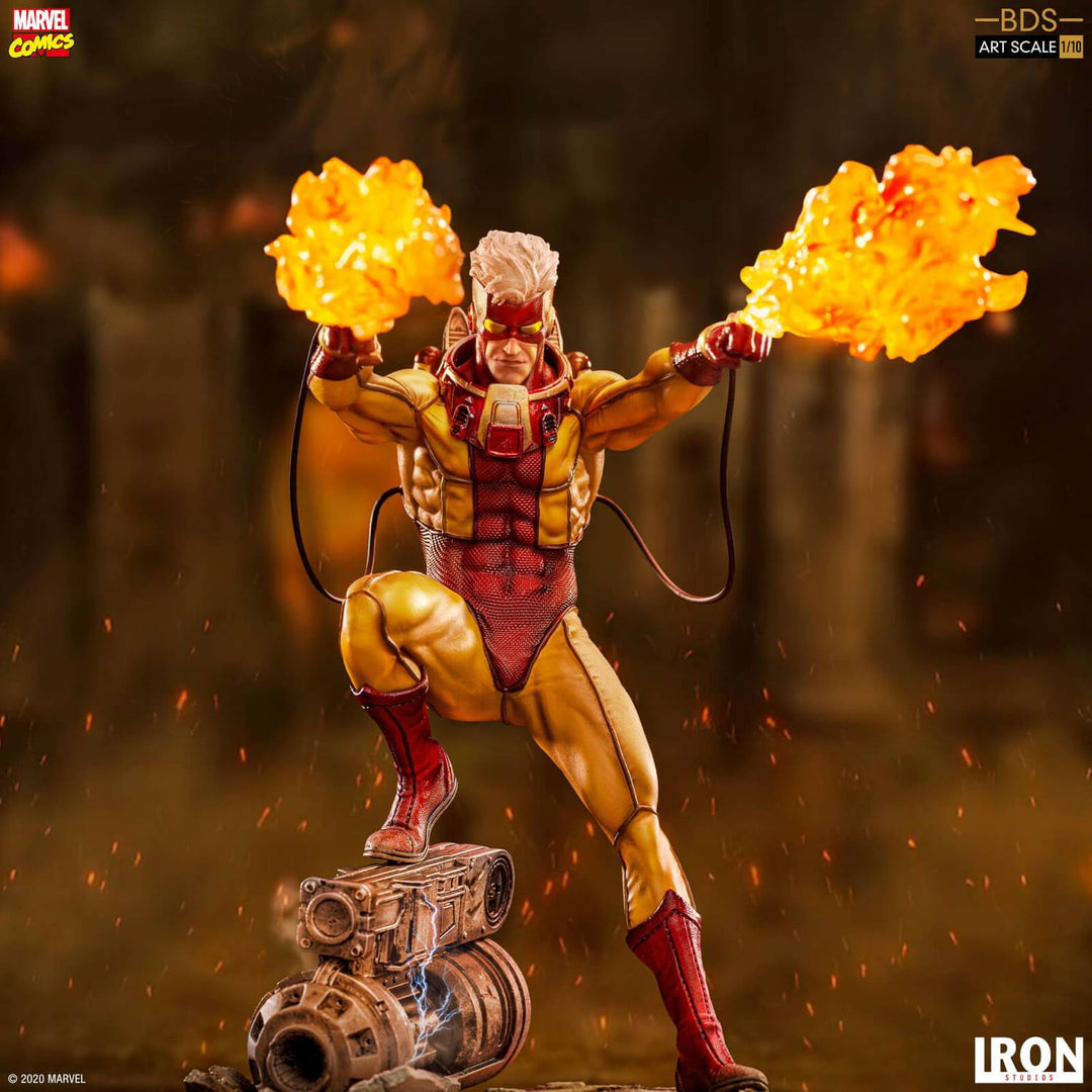 Iron Studios Marvel Comics BDS Art Scale Statue 1-10 Pyro 19 cm