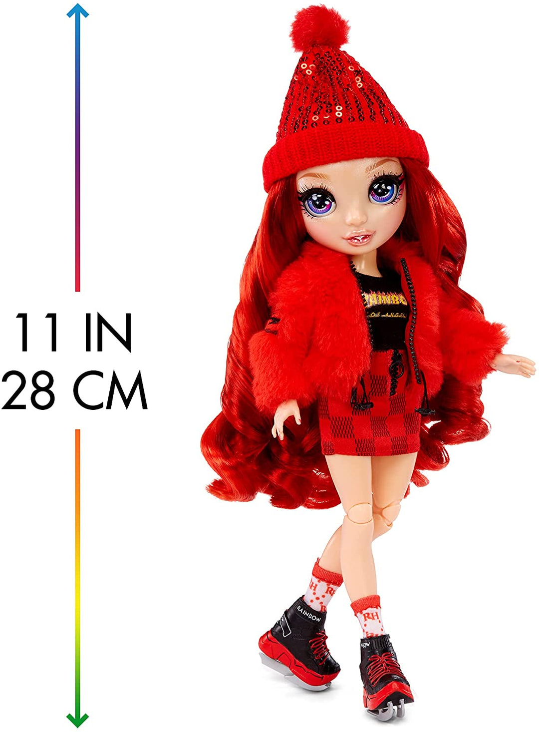 Rainbow High Winter Break Ruby Anderson-Red Fashion Doll