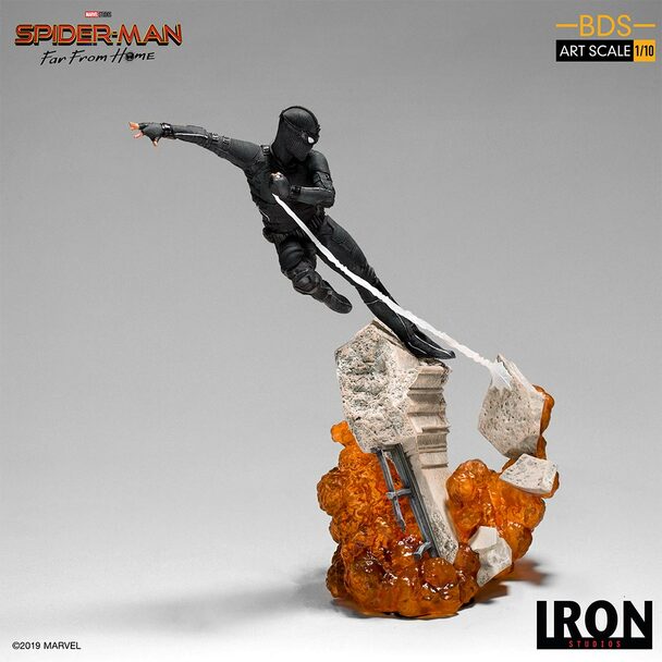 Iron Studios Spider-Man Far From Home 1/10 Art Scale Deluxe Statue Night Monkey