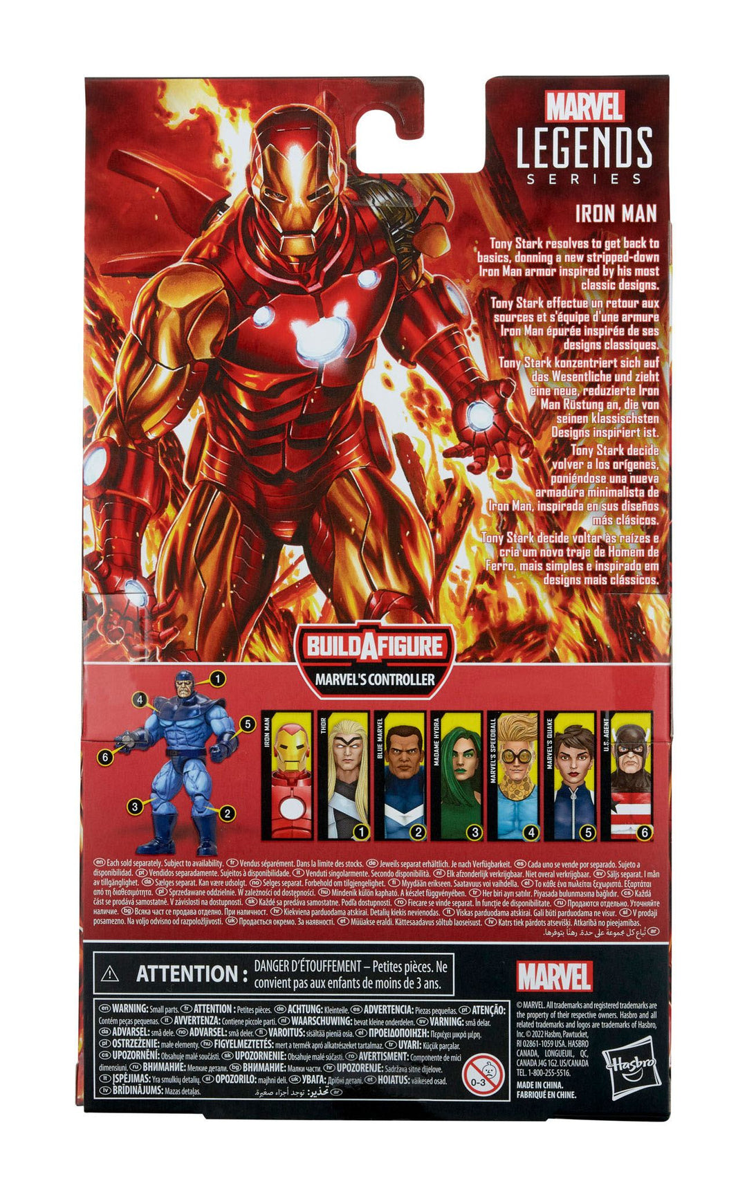 Marvel Legends Iron Man Model 70 Armor Marvel's (Controller BAF) Action Figure