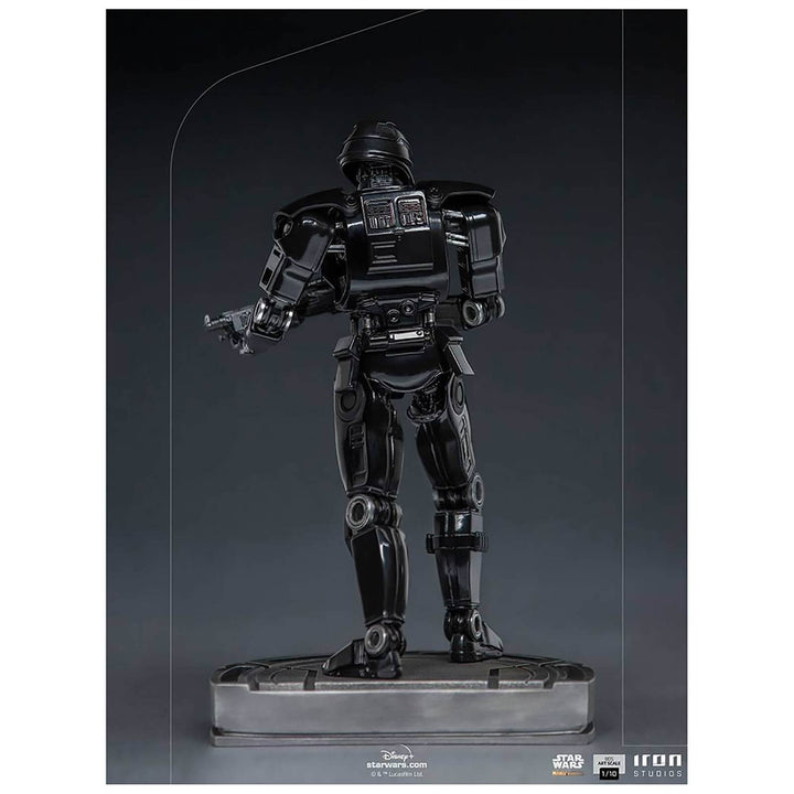 Iron Studios Star Wars The Mandalorian Art Scale Statue 1/10 Dark Trooper