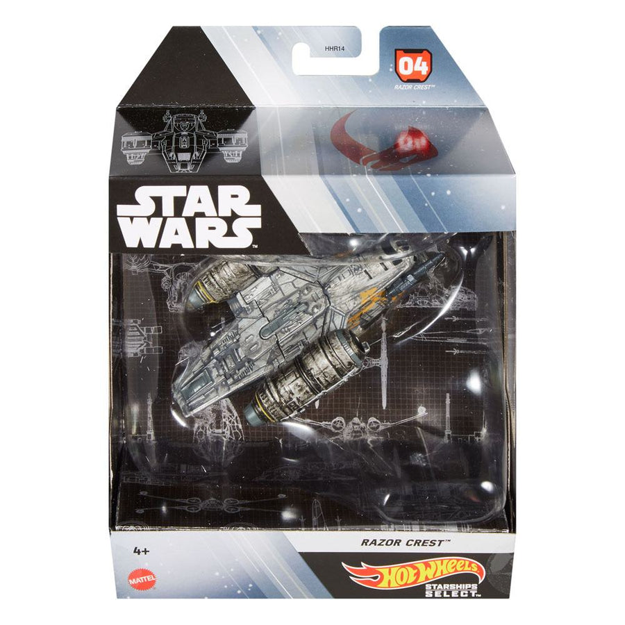 Star Wars 2022 Hot Wheels Starships Select Diecast Vehicle Razor Crest - Infinity Collectables 