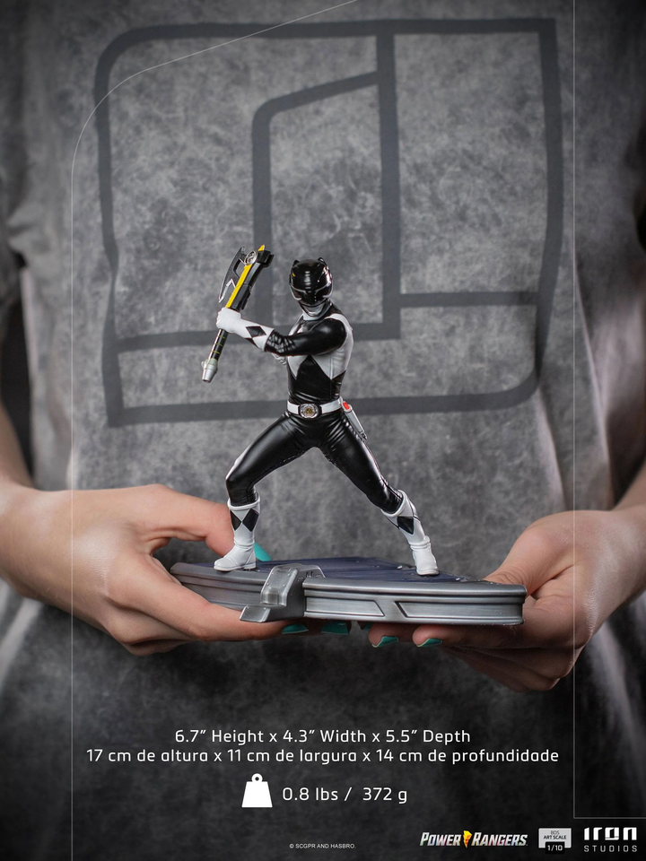 Iron Studios Power Rangers BDS Art Scale Statue 1-10 Black Ranger