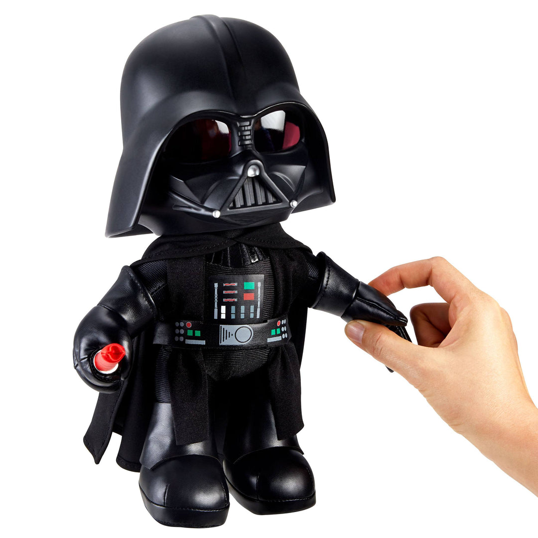Star Wars Obi-Wan Kenobi Series Darth Vader Lights & Sounds Plush Figure - Infinity Collectables 