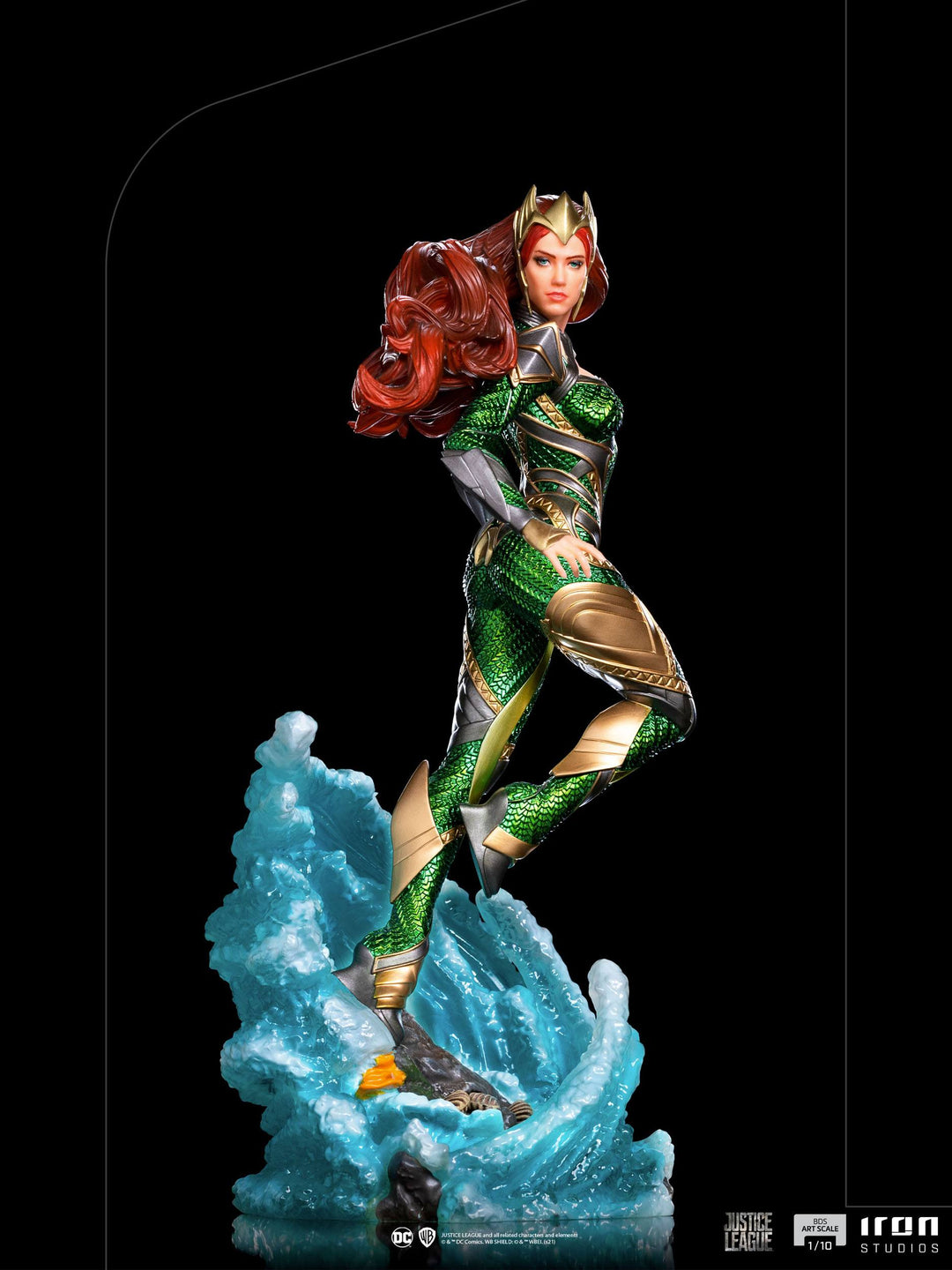 Iron Studios DC Zack Snyder's Justice League Battle Diorama Series Mera 1/10 Art Scale Limited Edition Statue