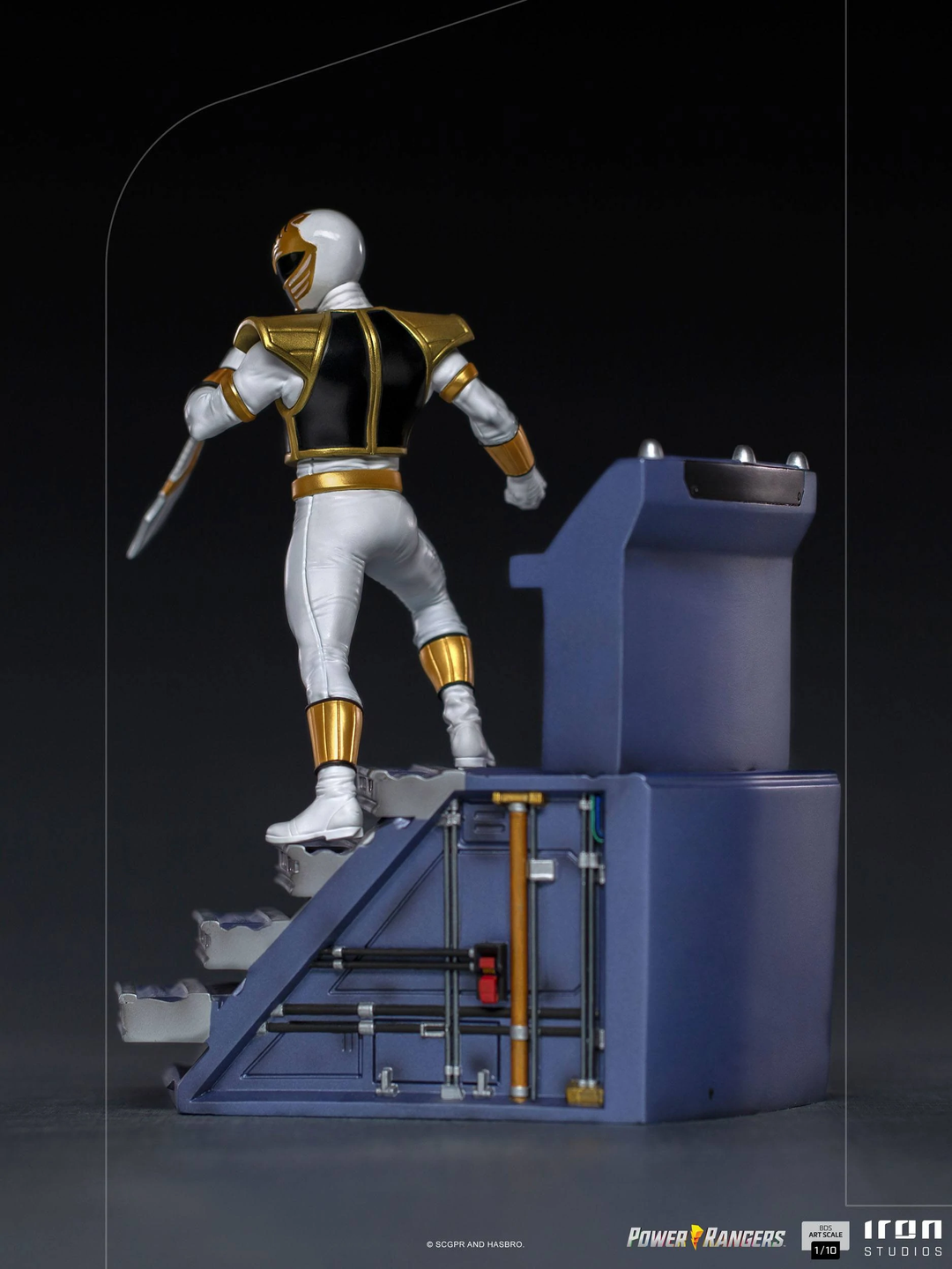 Iron Studios Power Rangers BDS Art Scale Statue 1-10 White Ranger