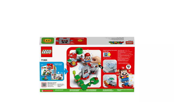 LEGO 71364 Super Mario Whomp's Lava Trouble Expansion Set