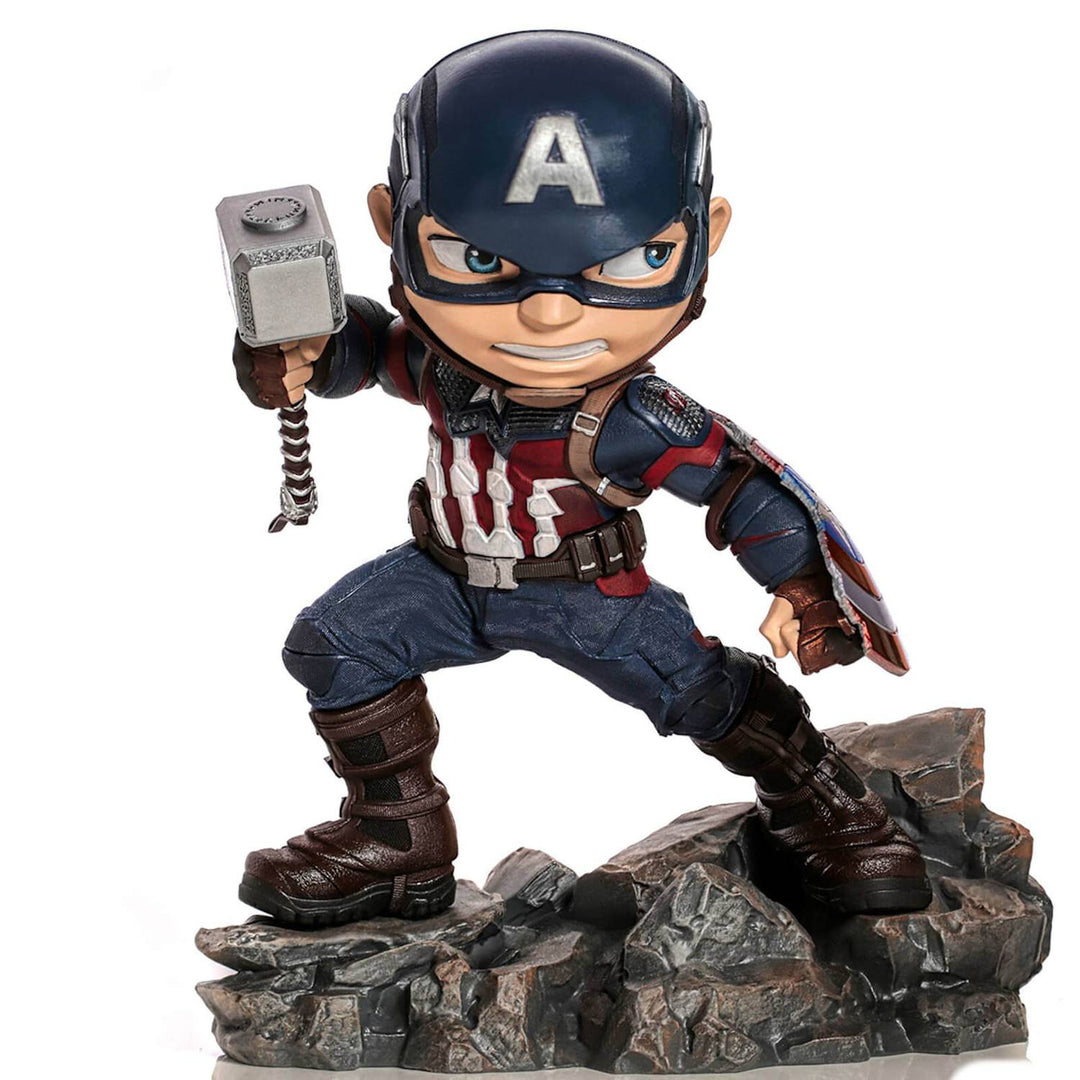 Iron Studios Marvel Avengers Endgame Mini Co. Figure Captain America
