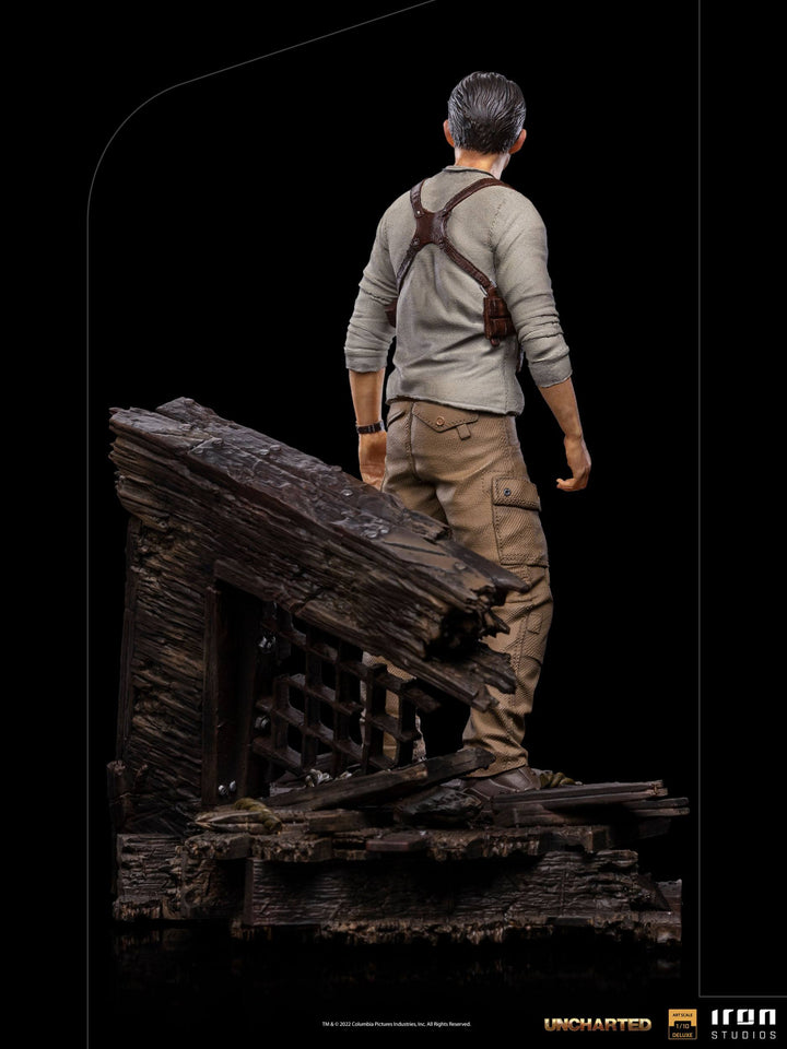 Iron Studios 1-10 BDS Deluxe Art Scale Statue Uncharted Nathan Drake