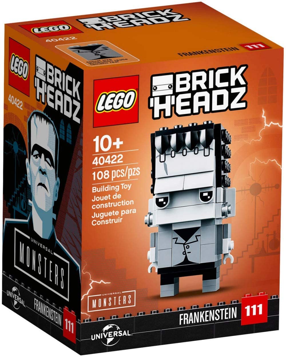 LEGO 40422 Brickheadz Frankenstein's Monster Set