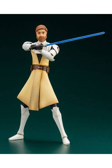 Star Wars The Clone Wars ARTFX+ PVC 1/10 Scale Statue Obi-Wan Kenobi