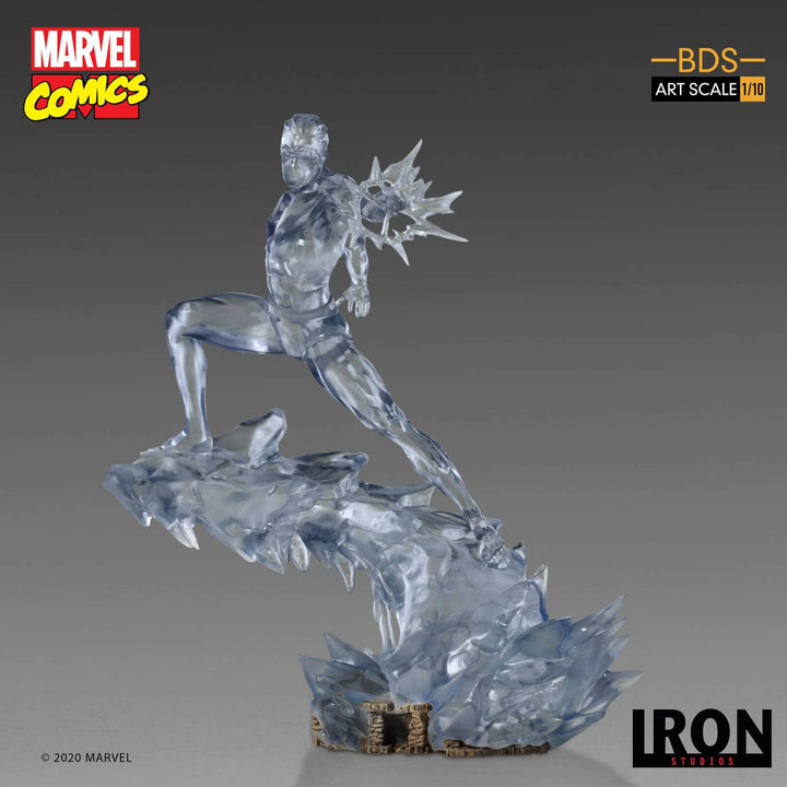 Iron Studios Marvel Comics BDS Art Scale Statue 1/10 Iceman 23 cm