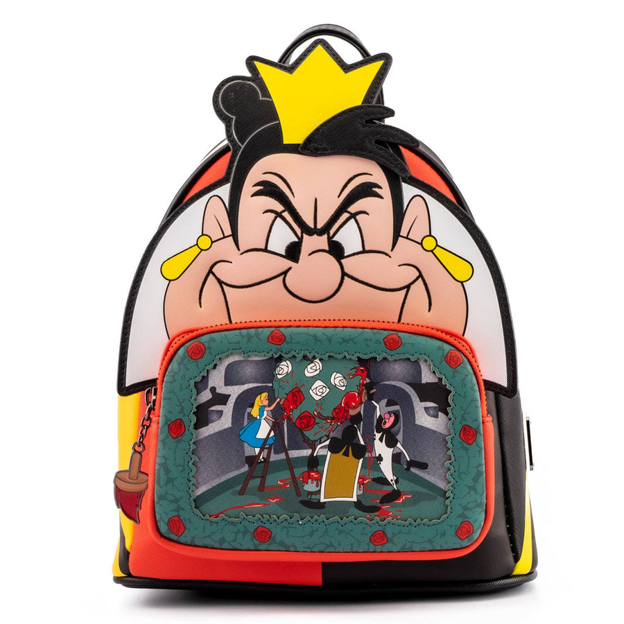 Loungefly Disney Villains Scene Series Queen of Hearts Mini Backpack - Infinity Collectables 