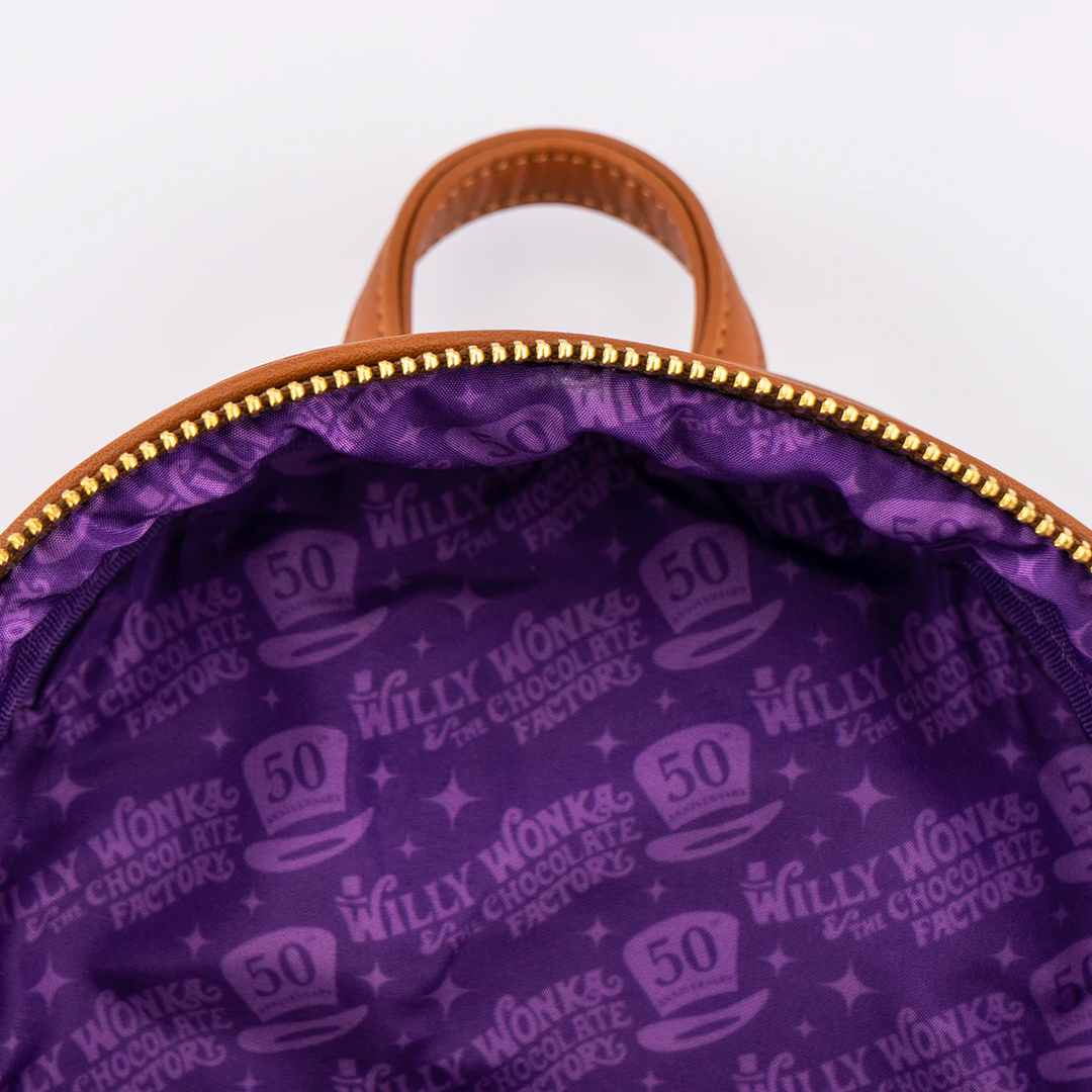 Loungefly Charlie & the Chocolate Factory 50th Anniversary Backpack - Infinity Collectables 