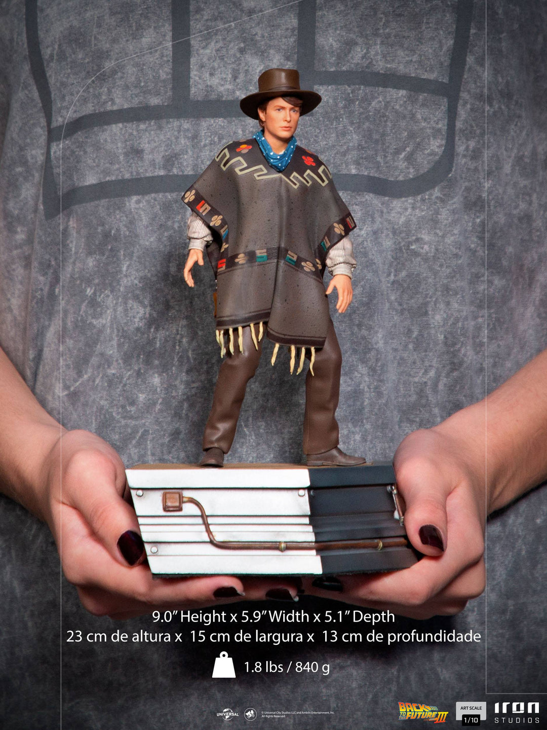 Iron Studios Back to the Future III Art Scale Statue 1-10 Marty McFly