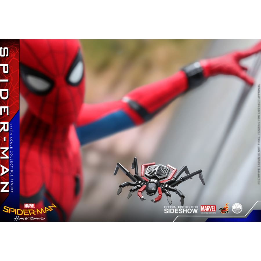 Hot Toys Spider-Man Homecoming 1/4 Scale Figure Spider-Man - Infinity Collectables 